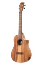 Teak Tri-Top Baritone Ukulele with Cutaway & EQ