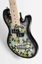 Solid Body 4-String Floral Black Burst Fretted U•BASS®