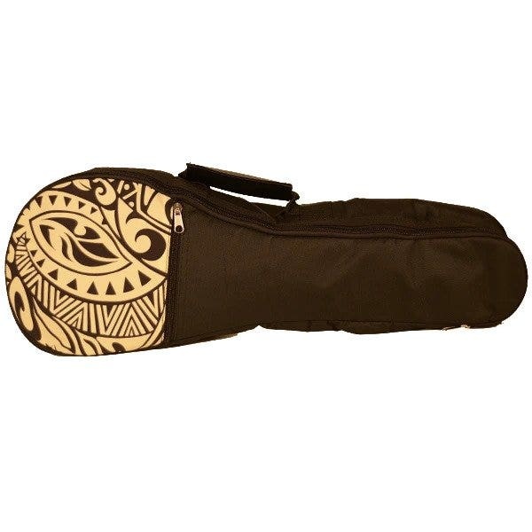 Cream Tribal Hawaiian Accent Bag for Ukulele
